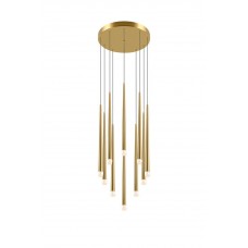10lt Gold pendant for stair  D500*H1700MM