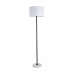 Marble floor lamp with Fabric shade